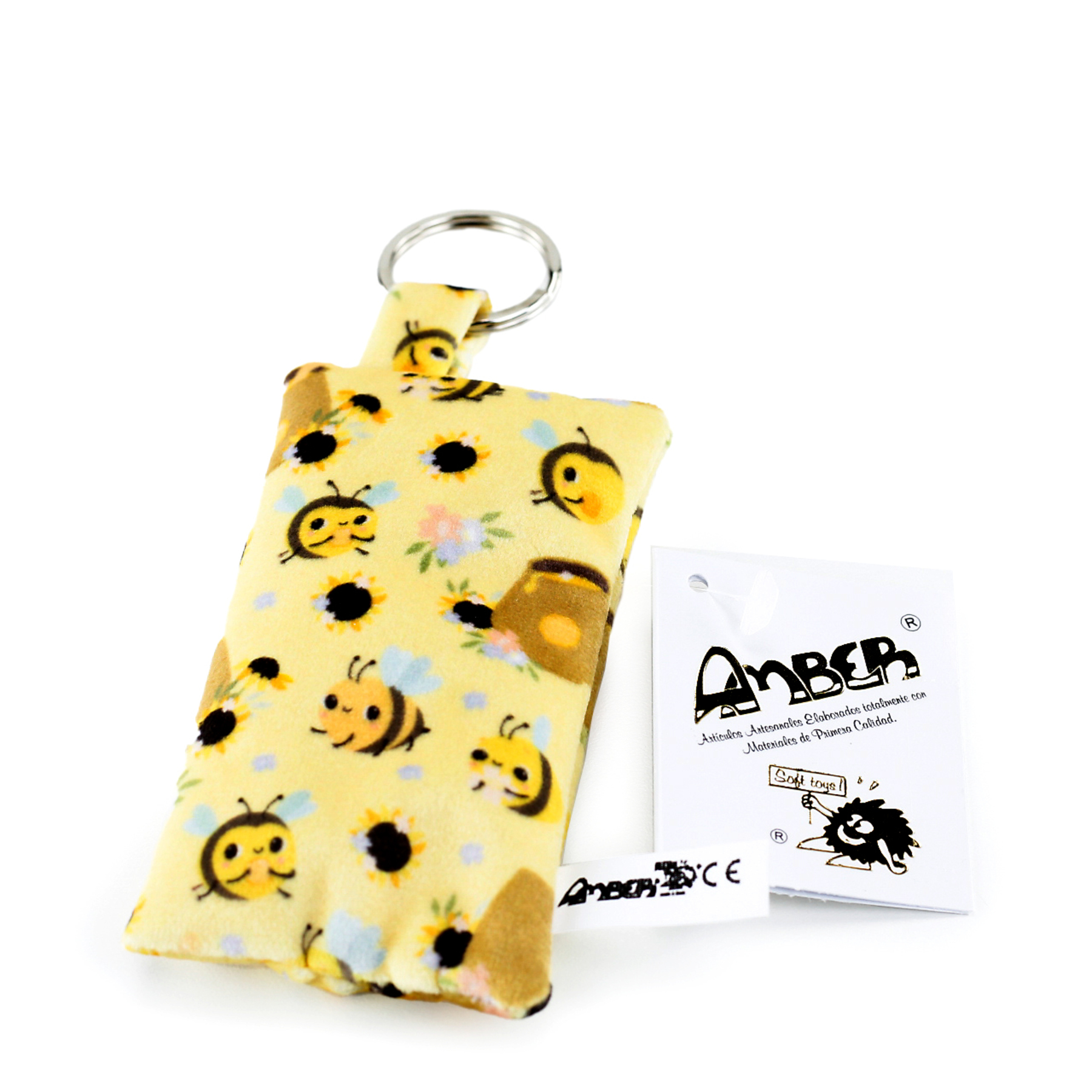 1000537H Llavero Antiestrés Abejas