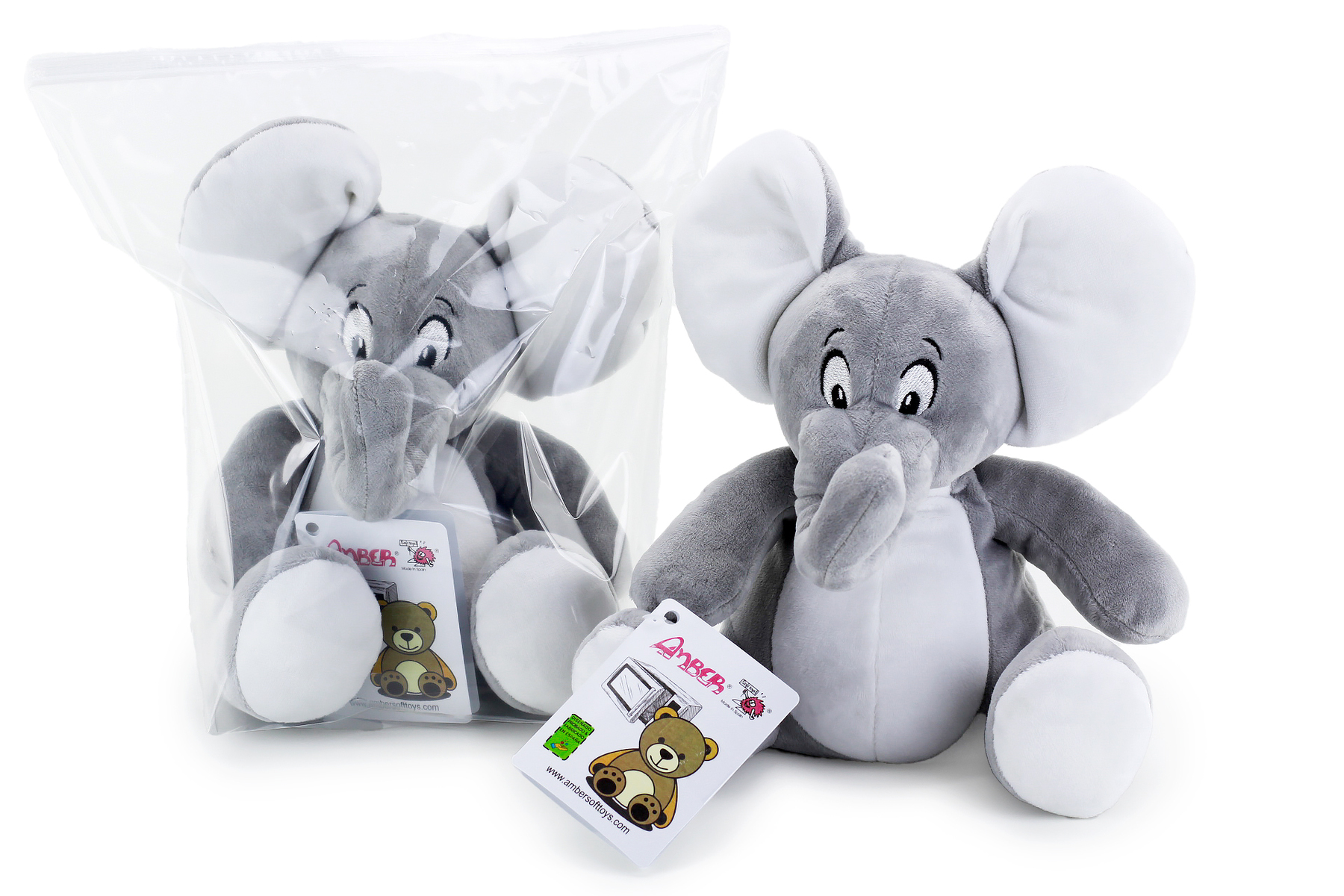 1000558 Elefante Térmico unidad (Portada) 26cm Alto x 23cm Ancho - Peso 700gr.