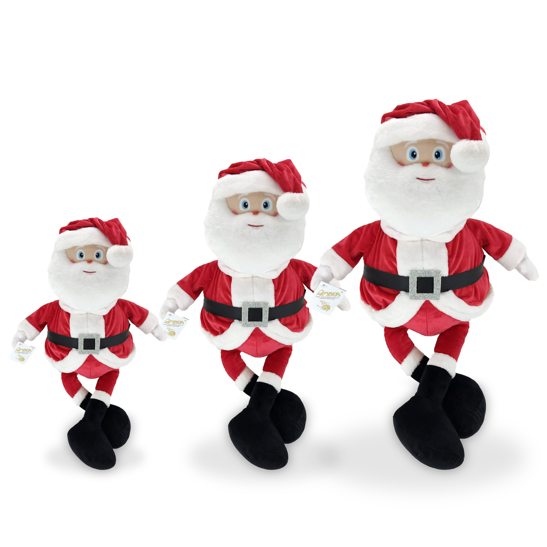 FAMILIA PAPA NOEL 3 TAMAÑOS - PONER EN GALERIA DE CADA