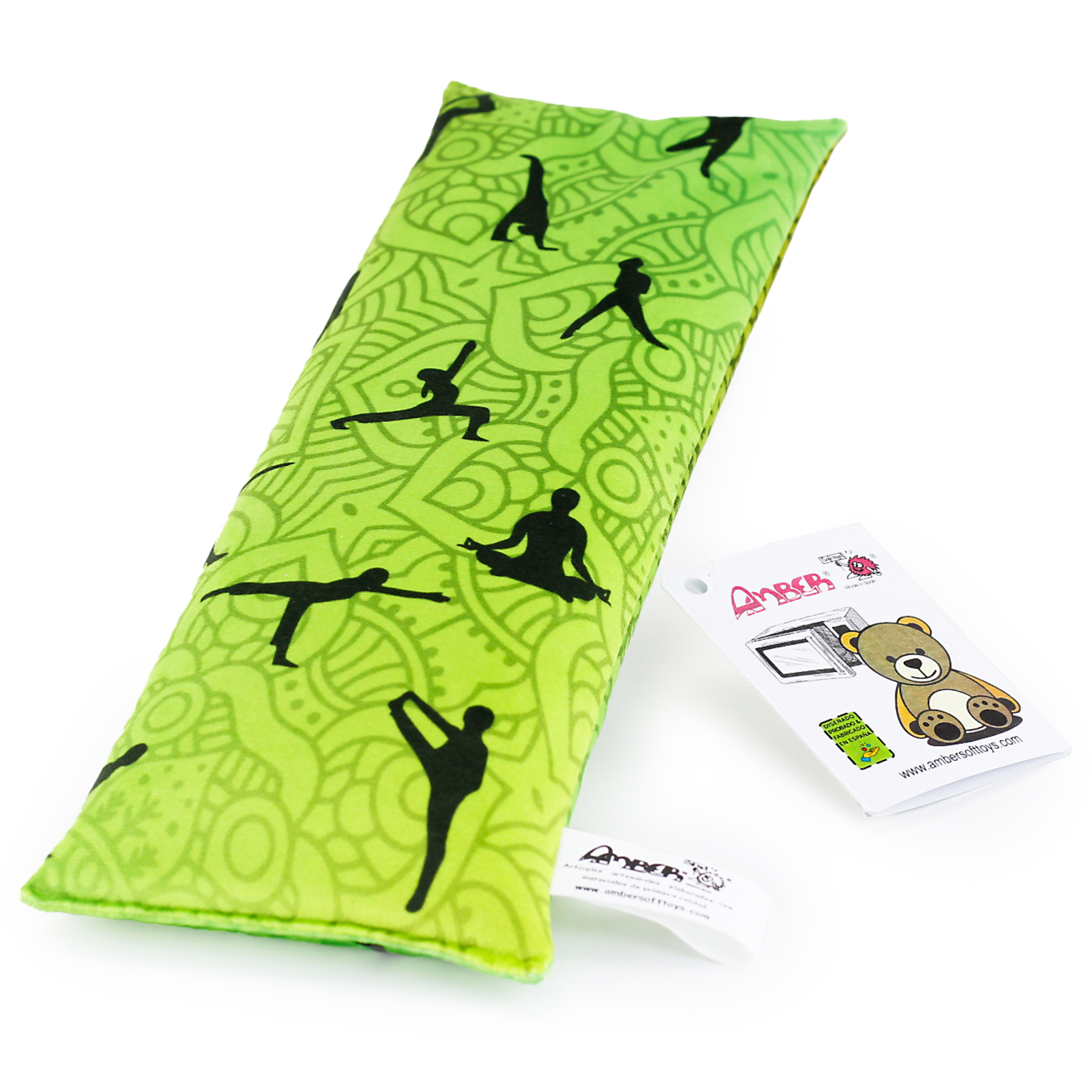 1000536I Saco Térmico Posturas Yoga 13cm Ancho x 40cm Alto– Peso 1000gr..