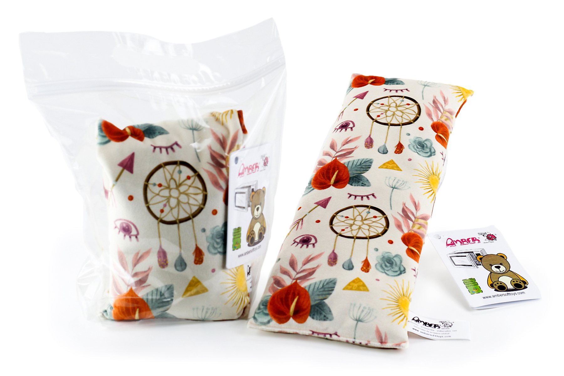 1000536L Saco Térmico Atrapasueños Blanco 13cm Ancho x 40cm Alto– Peso 1000gr.